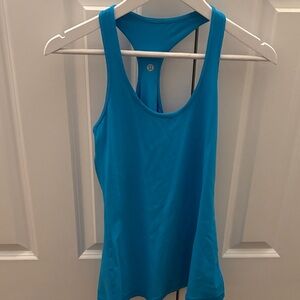 Lululemon Athletica Vibrant Blue Tank Top